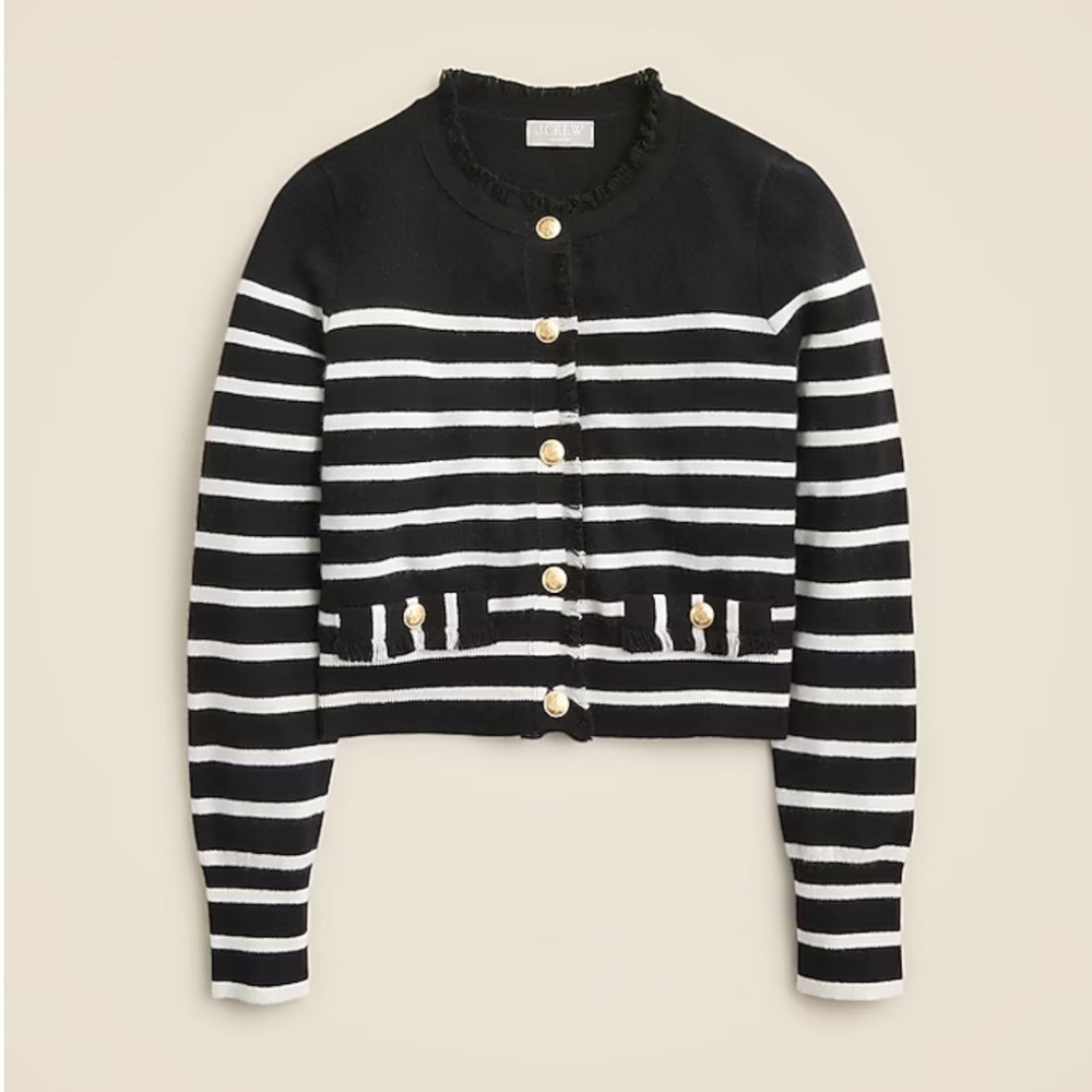 NWT J. Crew Sz S Cashmere Lady Cardigan